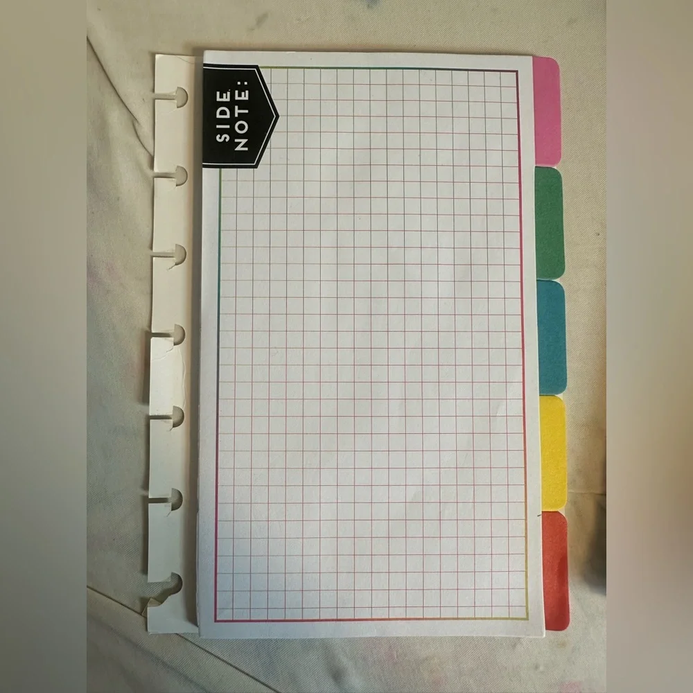 The Happy Planner and Park Lane Planner add ins NWT or Like New 6 Pack Bundle